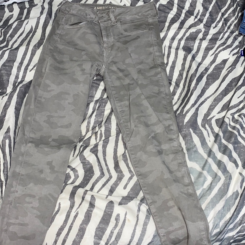 Camo jeans